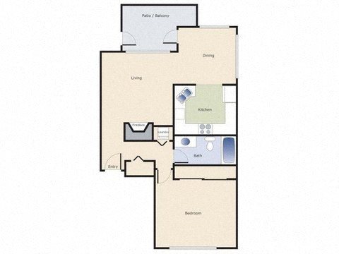 Keelers Corner Apartments Willow B Floor Plan Keelers Corner Apartments Willow B Floor Plan